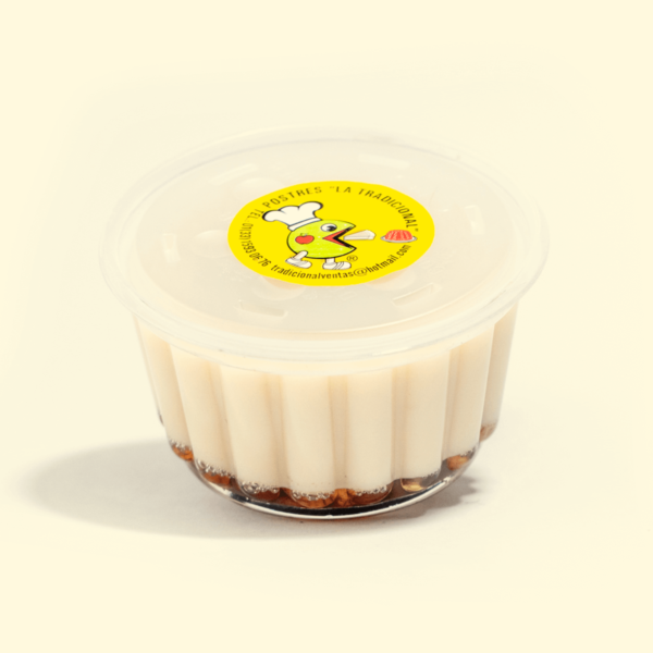 GELATINA DE LECHE CON NUEZ